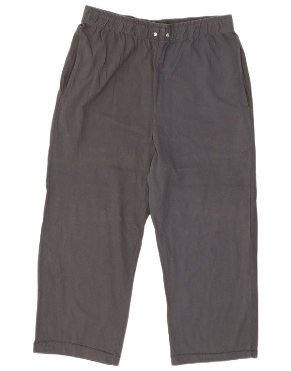 Calça de treino Capri feminina Champion XL cinza algodão