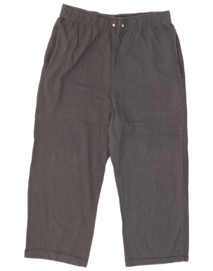 Calça de treino Capri feminina Champion XL cinza algodão