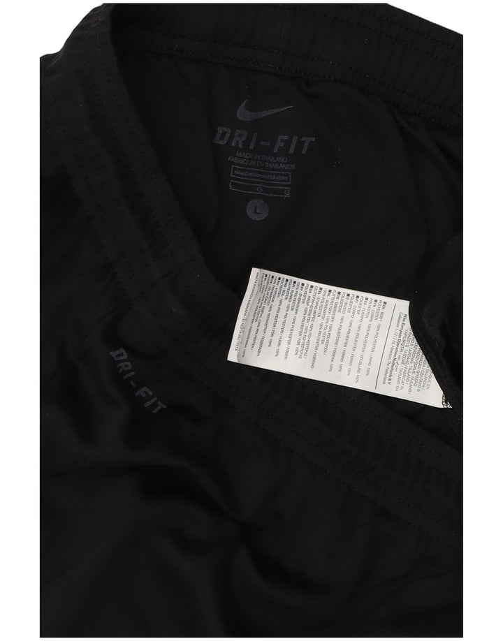 Nike Mens Dri Fit Sport Shorts Grande Poliéster Preto