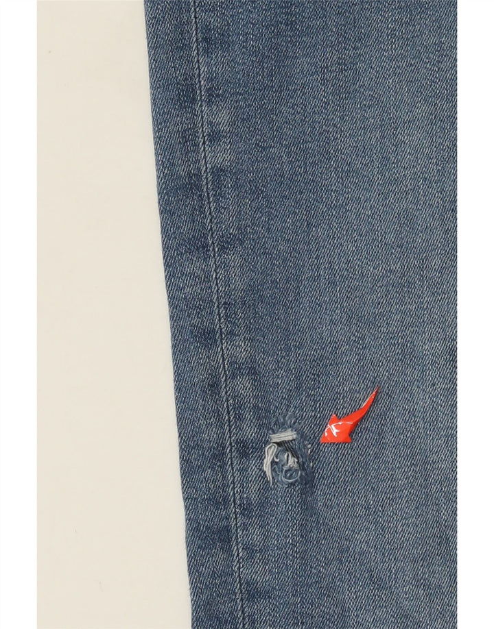 Tommy Hilfiger Masculino Bleecker Slim Jeans W38 L27 Azul Algodão