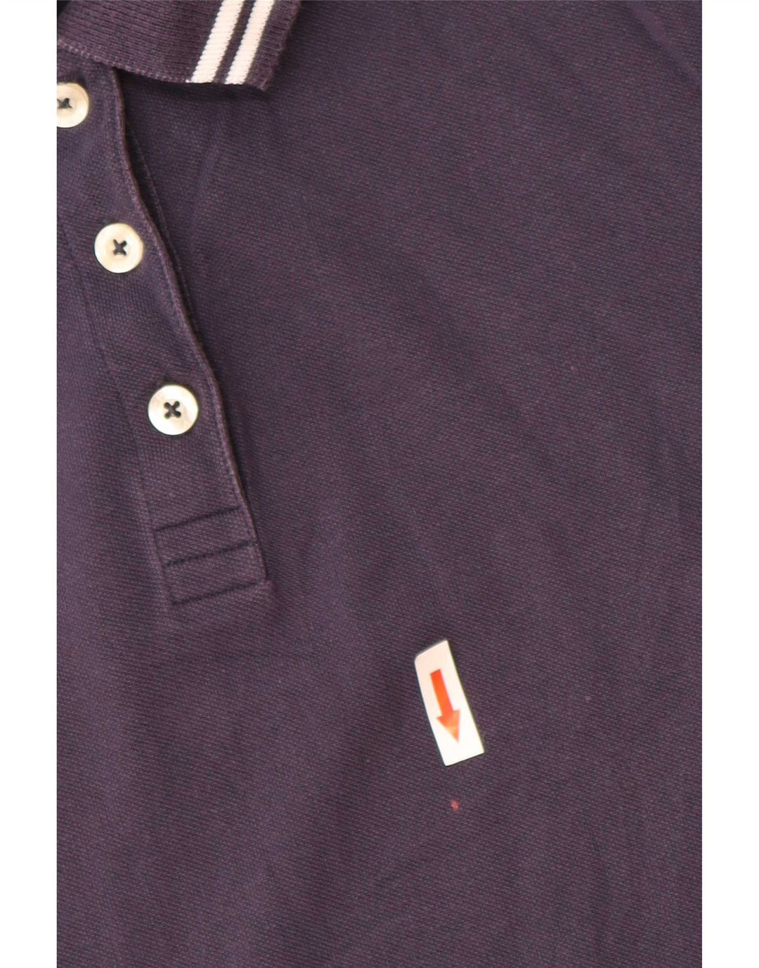 Camisa polo feminina Kappa Slim 2XL azul marinho listrado