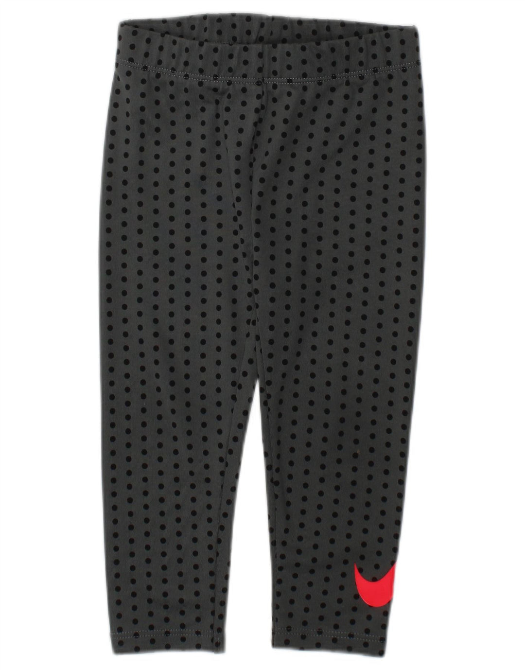 Leggings NIKE para meninas Dri Fit Graphic 12-18 meses cinza bolinhas