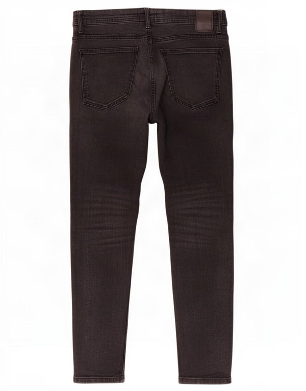 Zara Mens Slim Jeans EU 44 Grande W34 L29 Preto