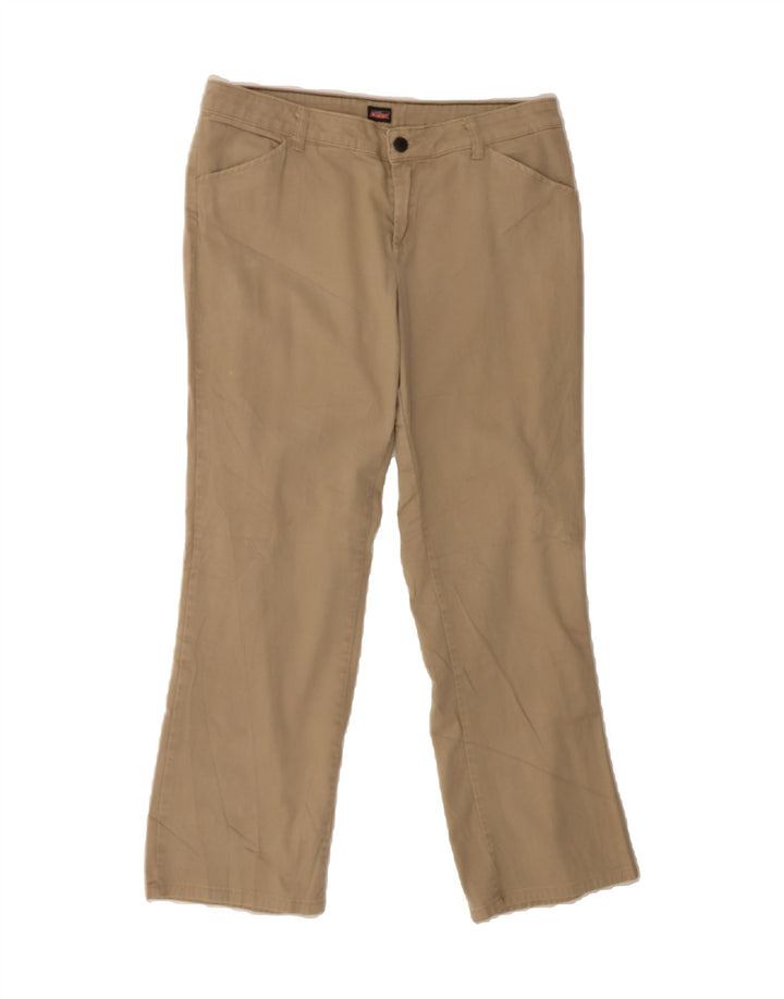 DICKIES Womens Straight Casual Trousers  W30 L25 Beige Cotton Vintage Dickies and Second-Hand Dickies from Messina Hembry 