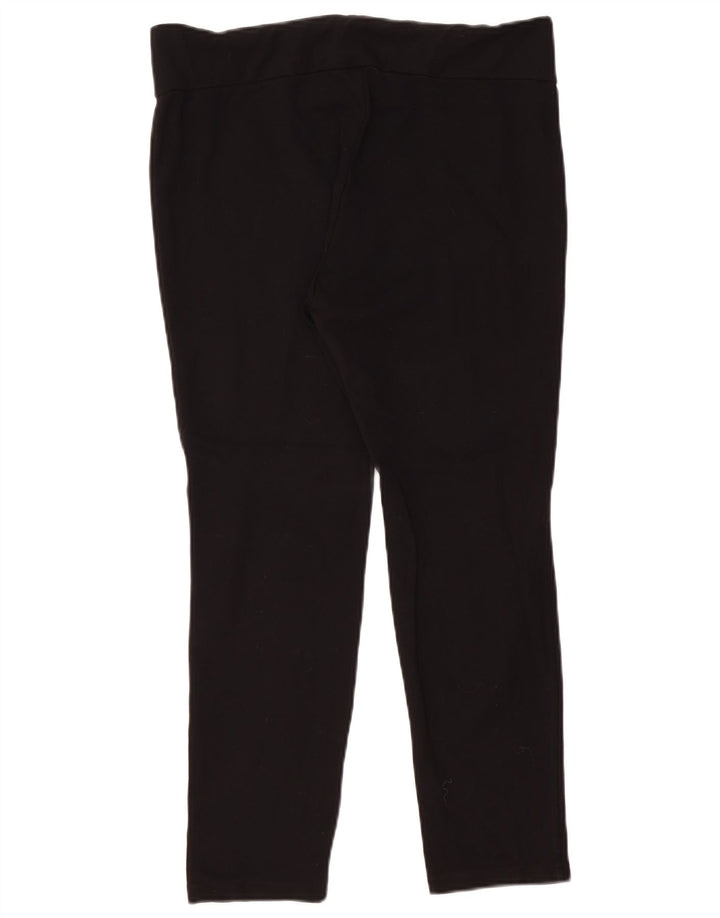 Leggings femininas Cos UK 16 grandes viscose preta