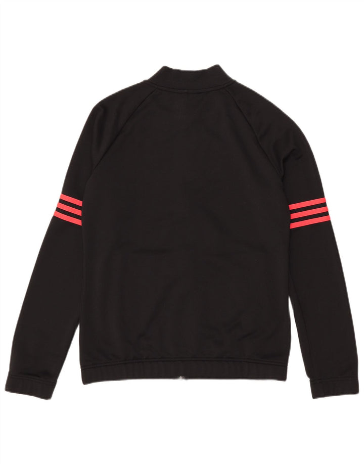 Adidas Womens Full Tracksuit UK 12/14 Médio Preto Poliéster