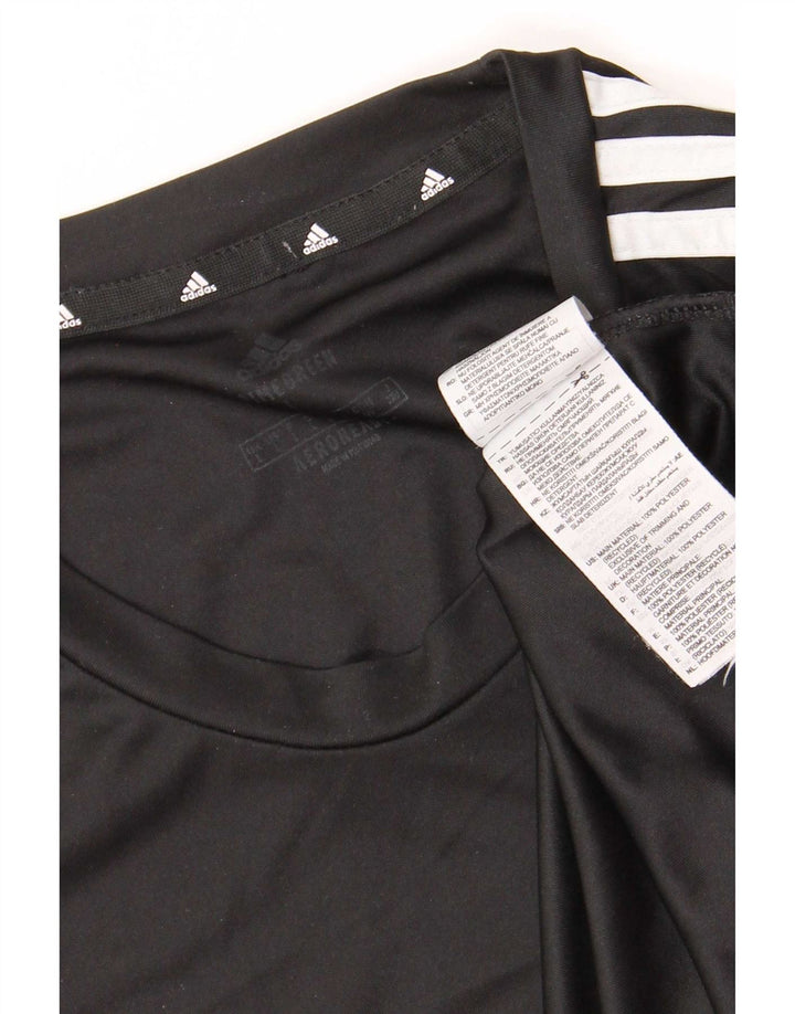 Adidas Camiseta Masculina Top Grande Preto Poliéster Esportivo