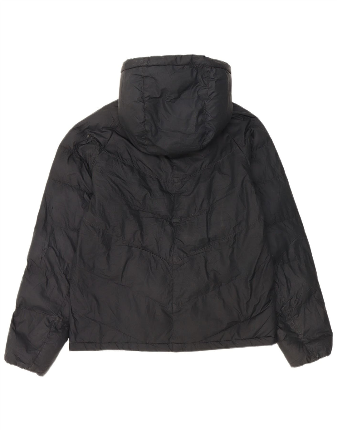 Jaqueta acolchoada com capuz Nike Boys 13-14 anos XL preto poliéster