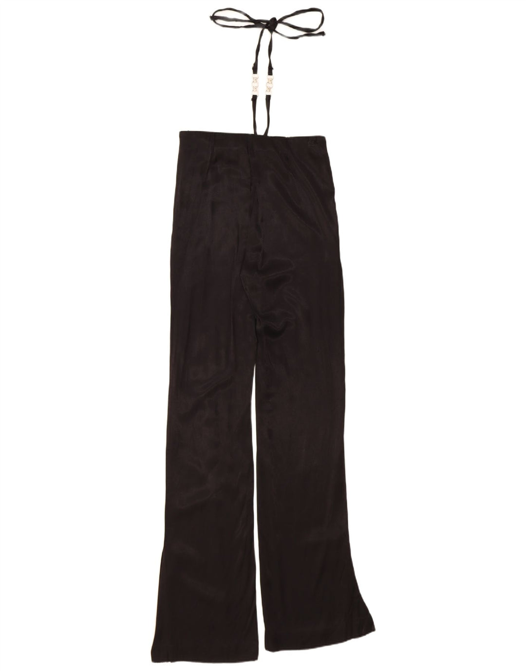 ZARA Calça feminina casual bootcut pequena W26 L33 preta