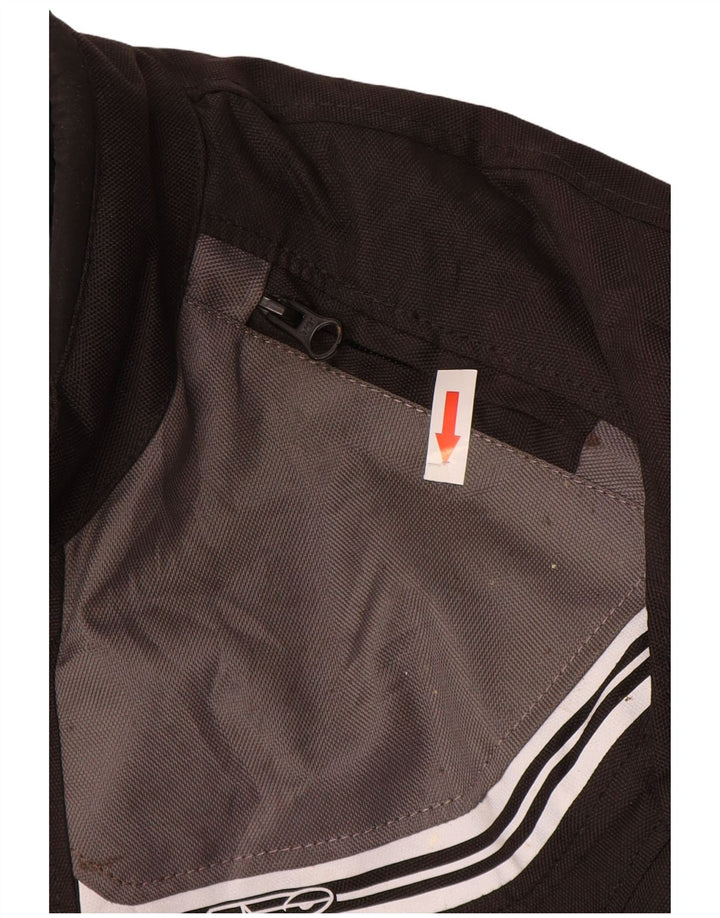 Jaqueta masculina AXO Motorstyle Racer UK 38 poliéster colorblock preto médio