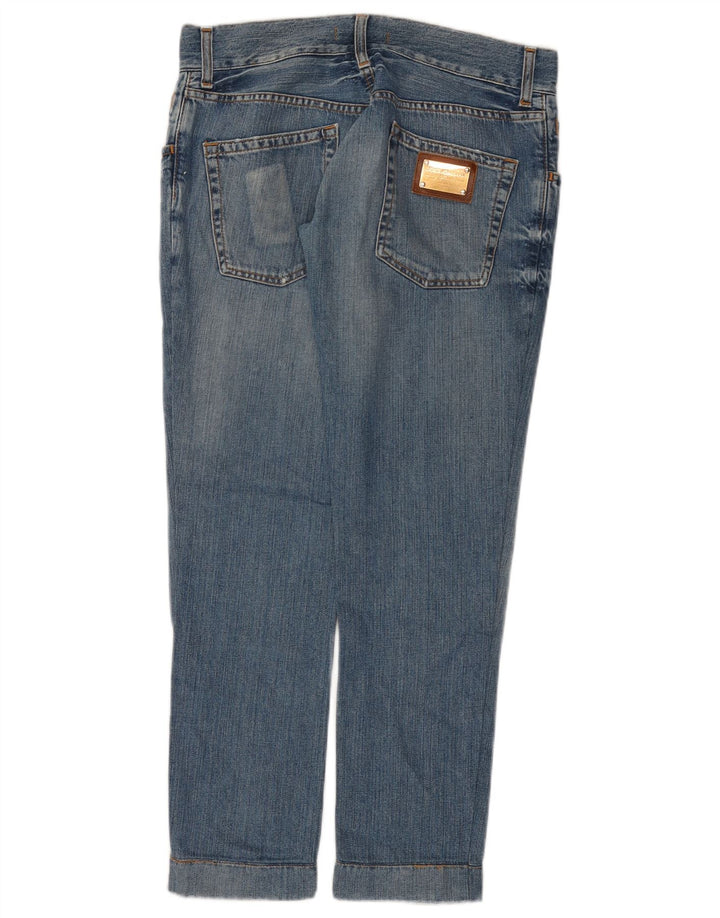 Jeans retos femininos DOLCE & GABBANA Reino Unido 12 médio W30 L28 azul