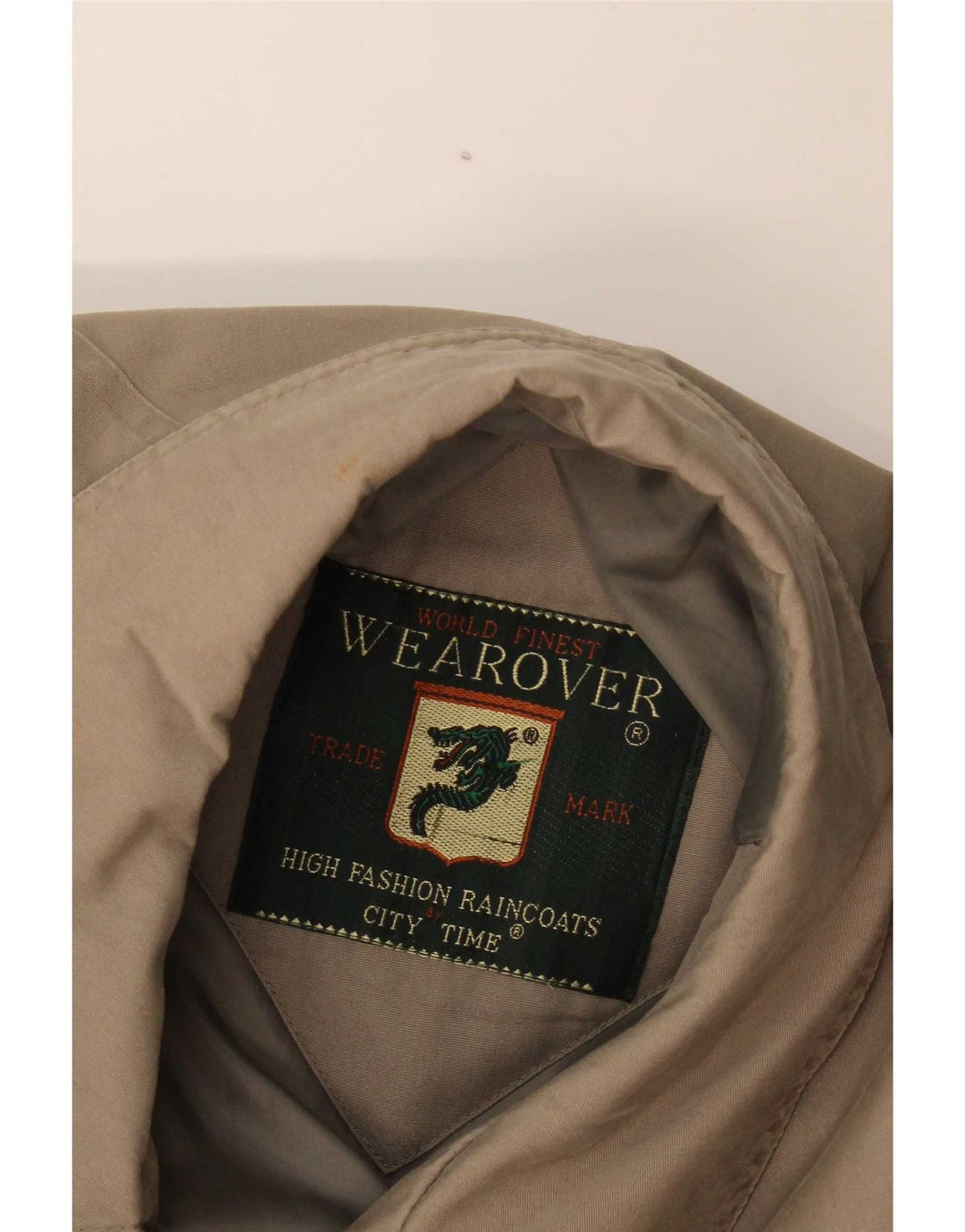 Jaqueta bomber masculina vintage UK 42 XL bege