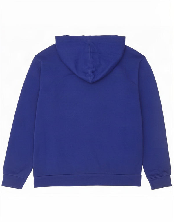 Jumper com capuz gráfico Champion Boys 15-16 anos 2XL algodão azul
