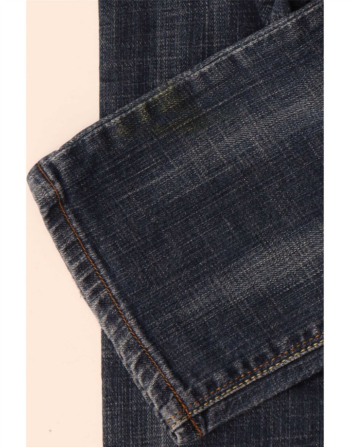 Levi's Masculino 571 Slim Jeans W31 L34 Azul Algodão
