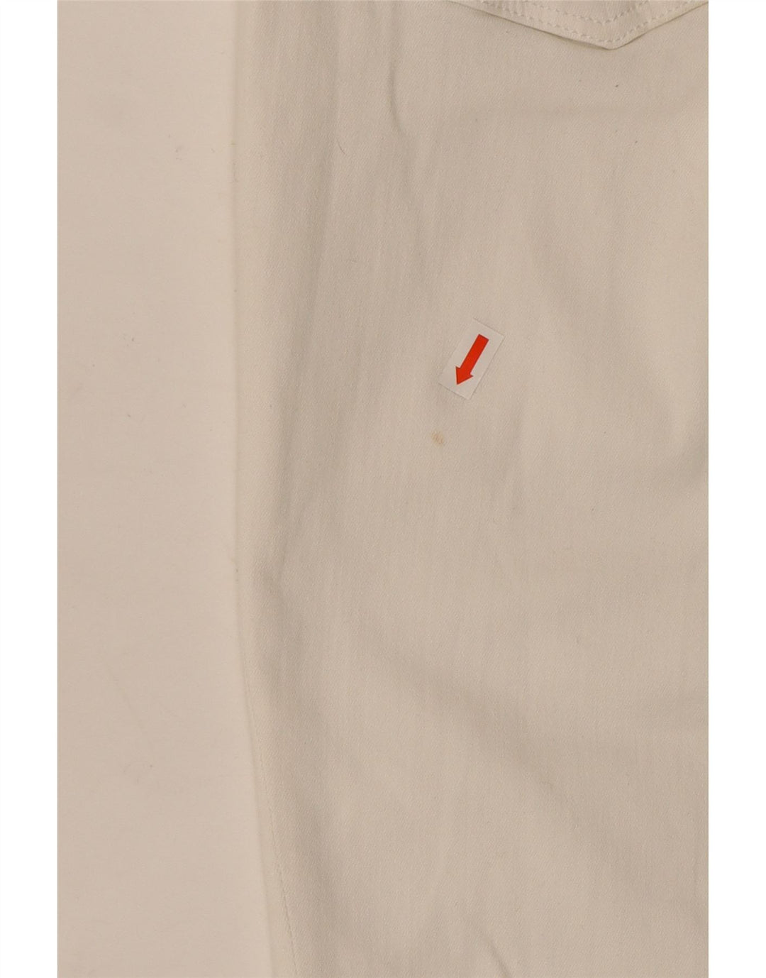 Jeans cropped feminino Tommy Hilfiger W28 L25 algodão branco