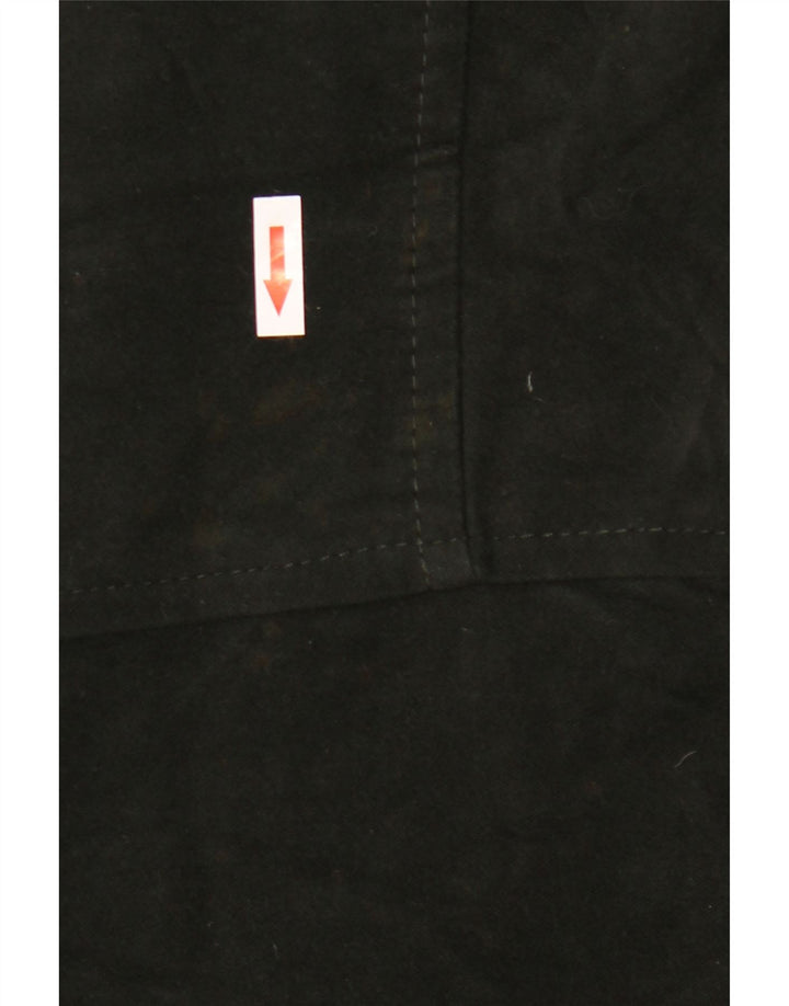 Sobretudo feminino White Stuff UK 16 grande algodão cáqui