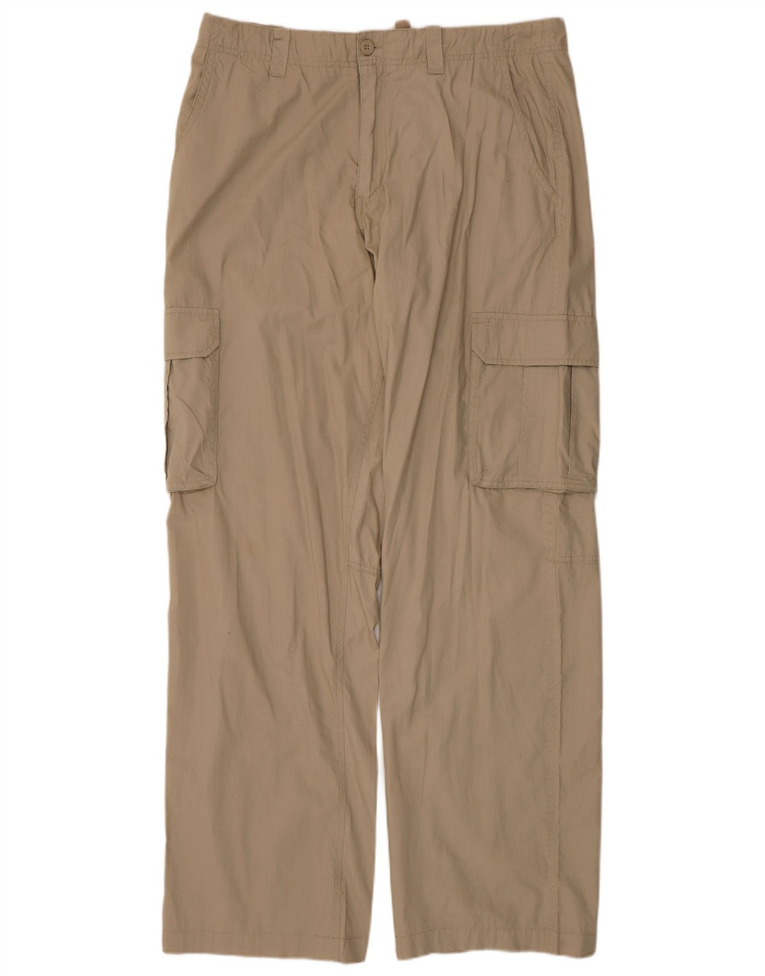 Calça cargo reta masculina Cherokee W36 L34 algodão bege