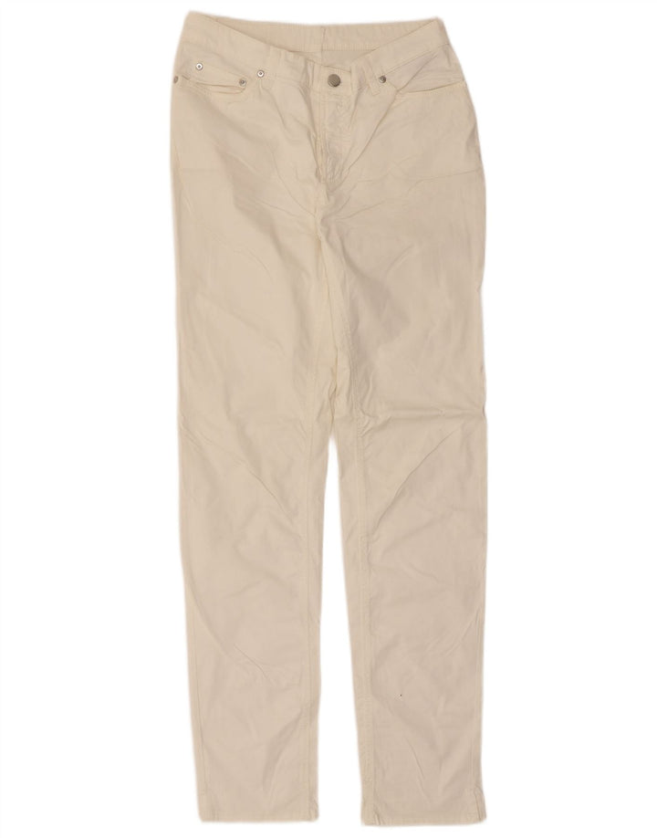 Jeans retos femininos Gant W31 L34 algodão branco
