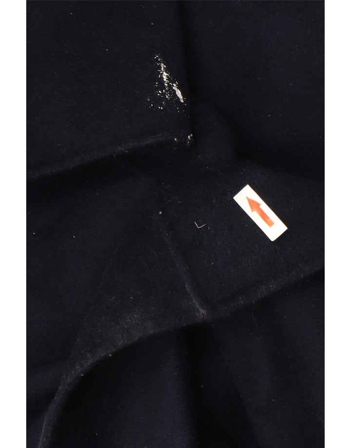 Sobretudo feminino Massimo Dutti aberto grande Reino Unido 10 pequeno azul marinho