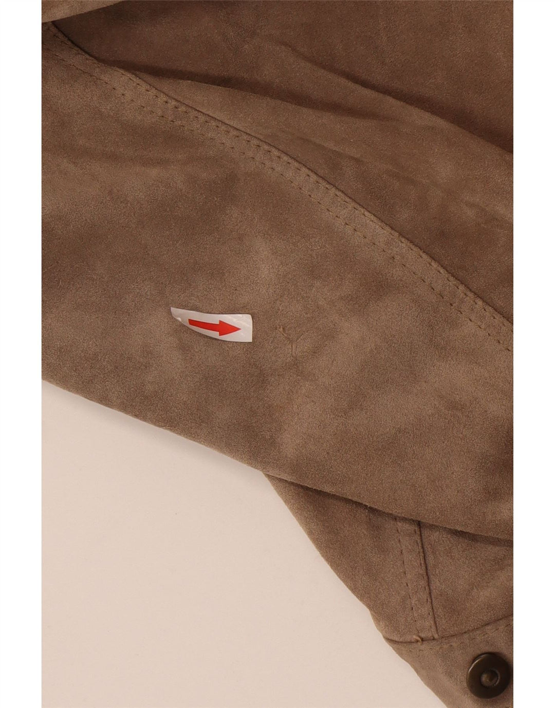 Jaqueta bomber masculina vintage de camurça IT 52 XL couro marrom