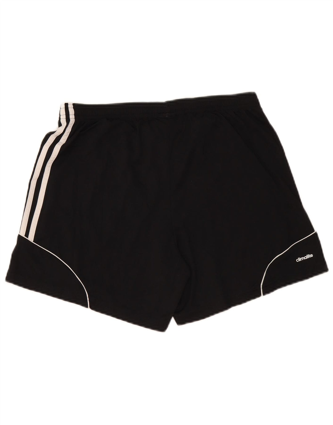 Adidas Womens Climalite Sport Shorts UK 16/18 Grande Poliéster Preto