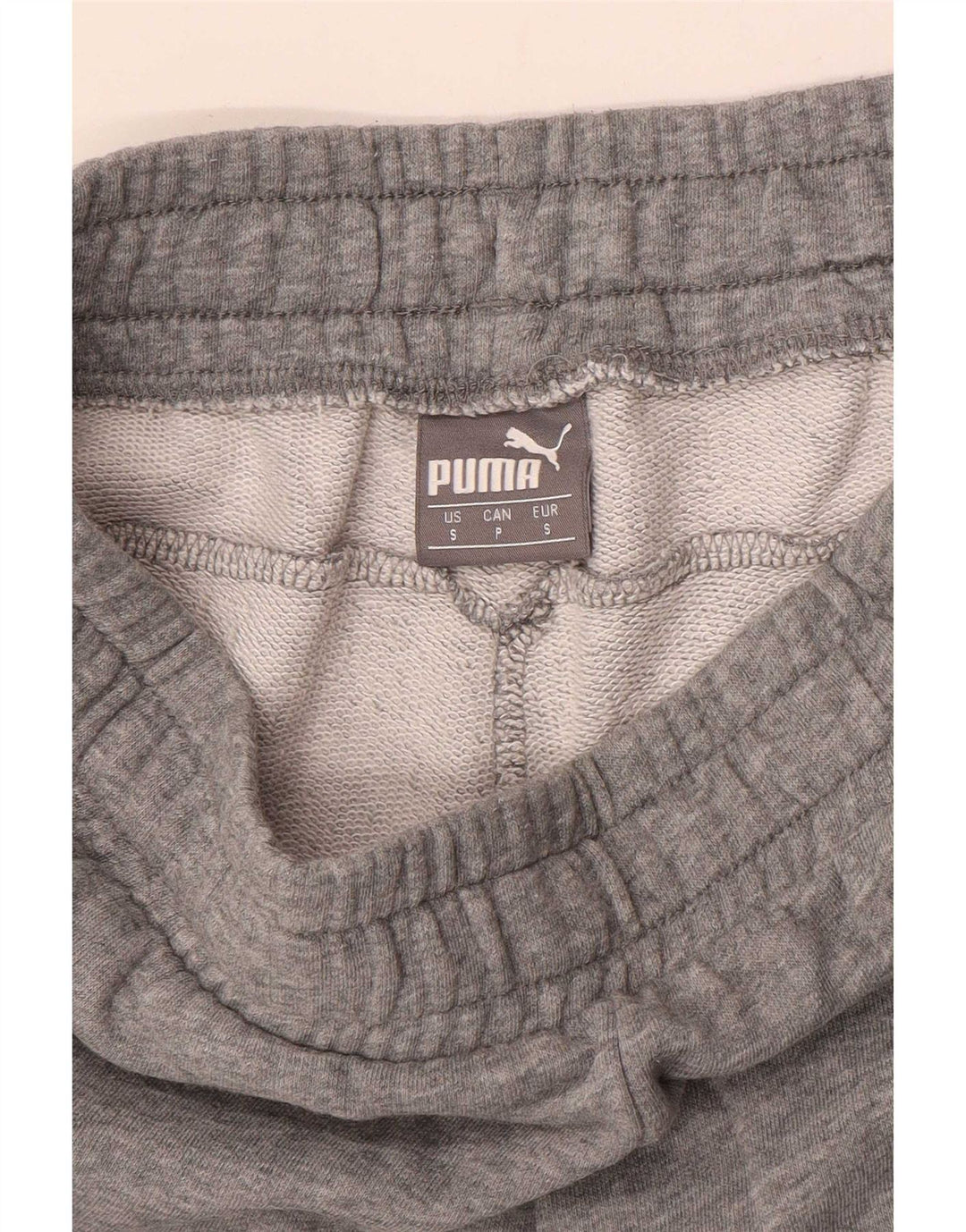 Shorts esportivos masculinos Puma pequenos cinza manchados