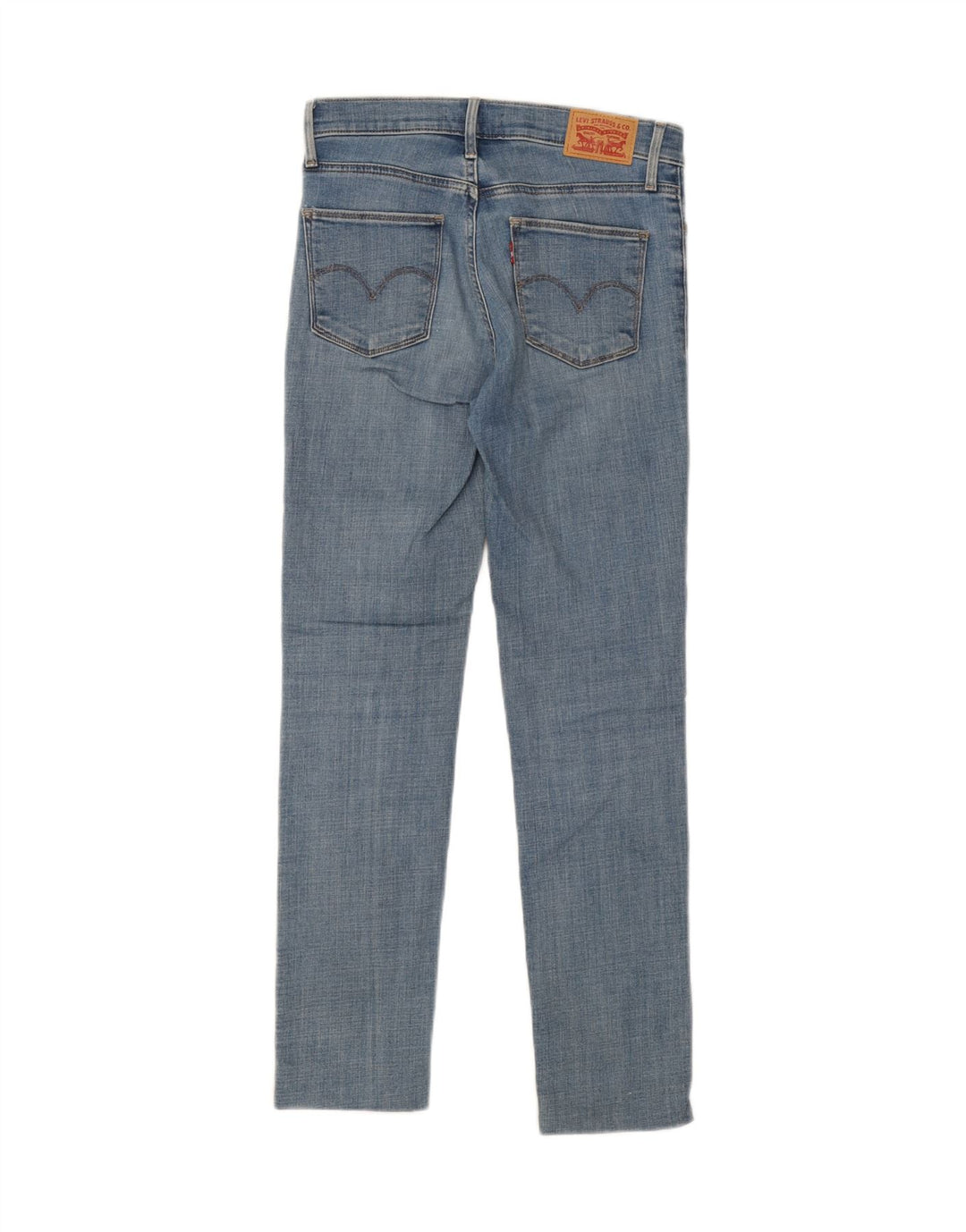 LEVI'S Womens Slimming Slim Jeans W26 L27 Blue Cotton Vintage Levi's and Second-Hand Levi's from Messina Hembry 