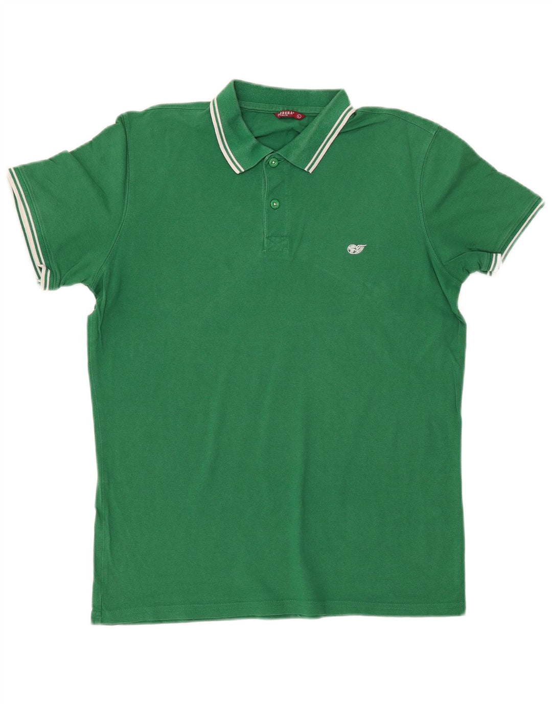 Camisa polo masculina Carrera grande algodão verde