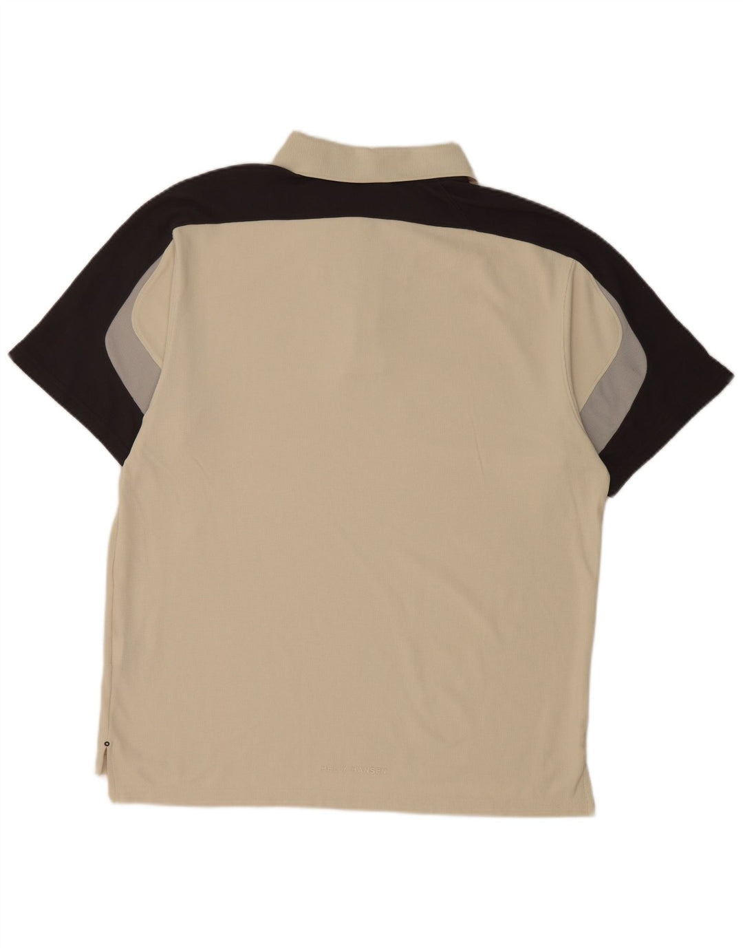 Camisa polo masculina Helly Hansen XL Off White Colourblock Nylon