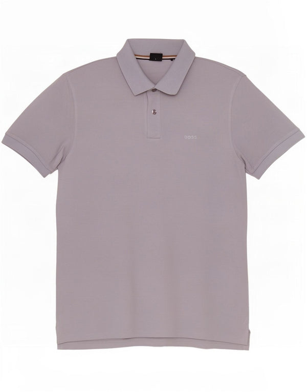 Camisa pólo masculina Hugo Boss grande azul
