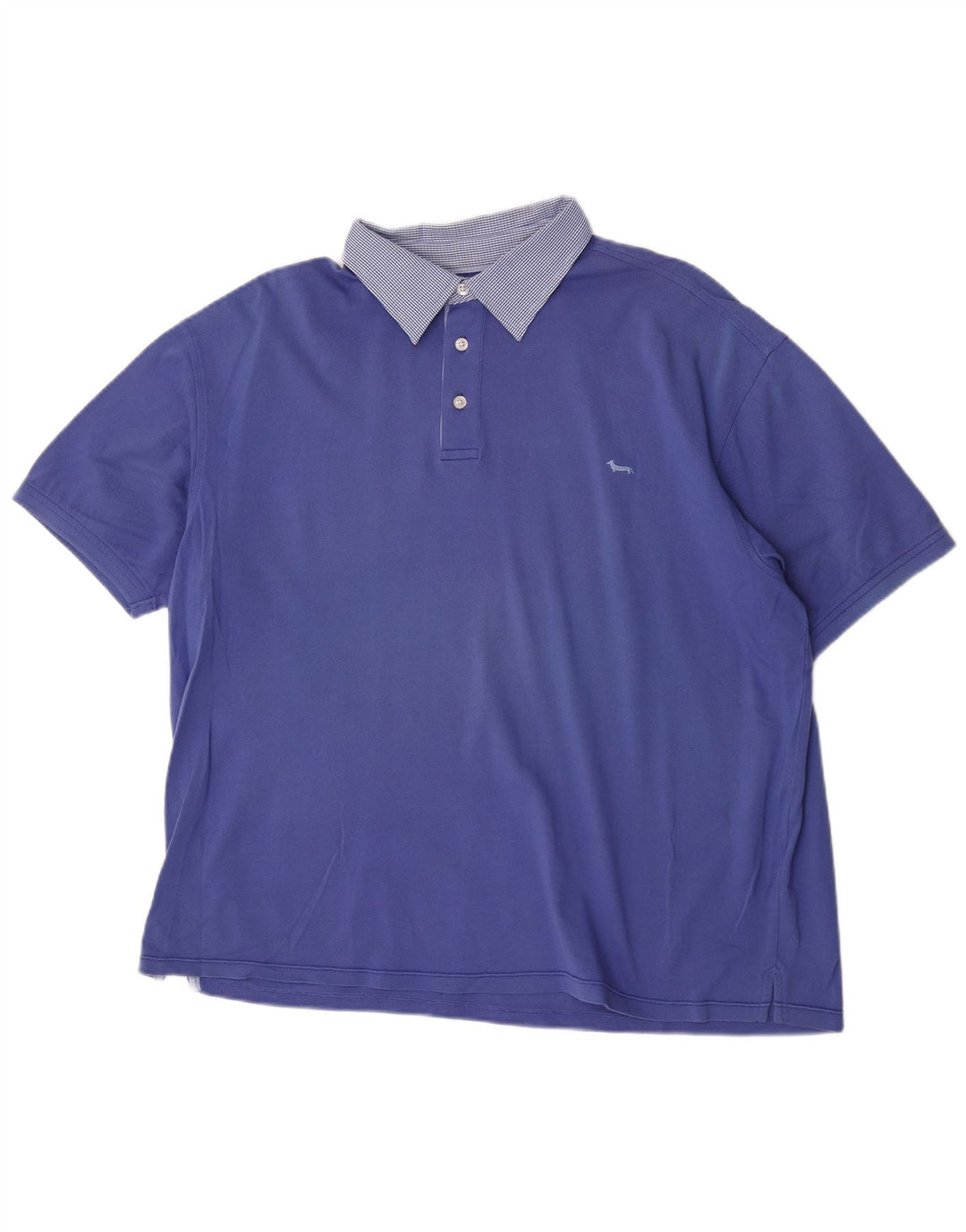 Camisa pólo masculina Harmont & Blaine 4XL azul clássico