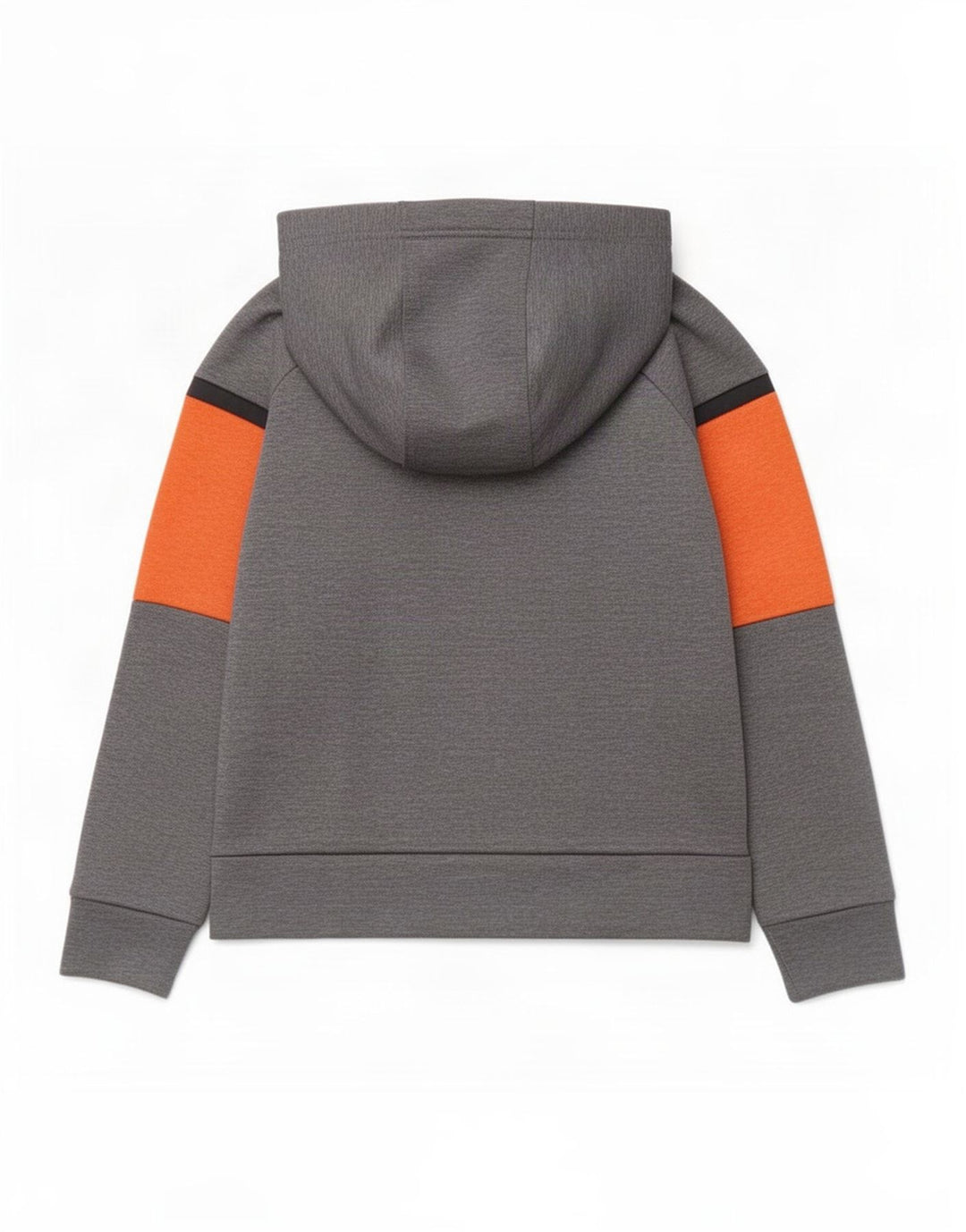 Suéter com capuz Russell Athletic Boys 7-8 anos cinza médio colorblock