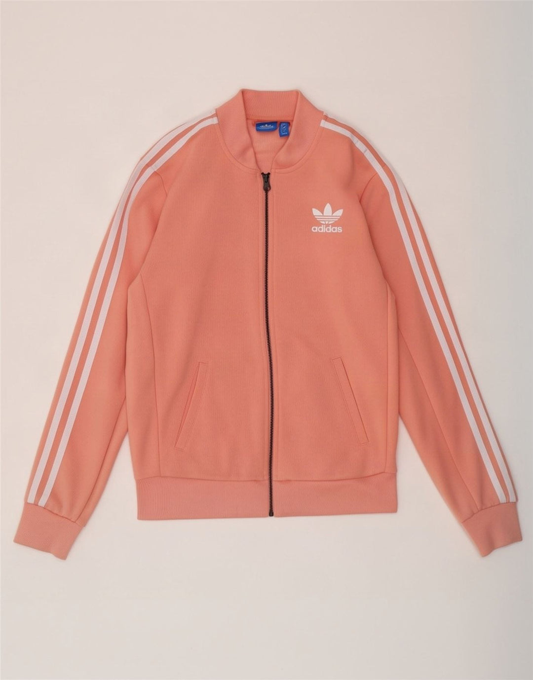 Adidas feminino gráfico oversized agasalho top jaqueta reino unido 8 pequeno rosa