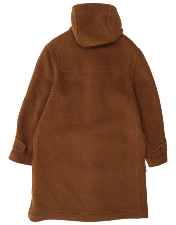 Casaco masculino com capuz DAKS IT 48 lã marrom médio