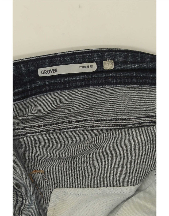Replay Masculino Grover Straight Jeans W34 L31 Azul