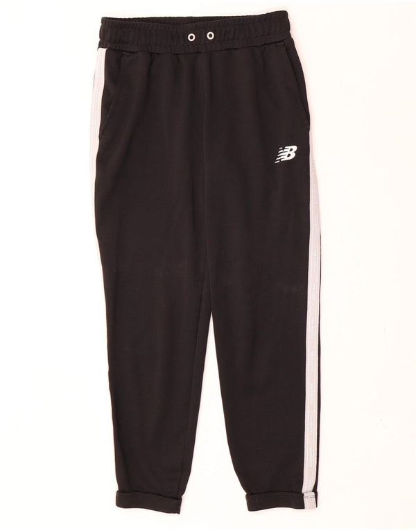 Calça de treino feminina New Balance Joggers UK 6 XS poliéster preto
