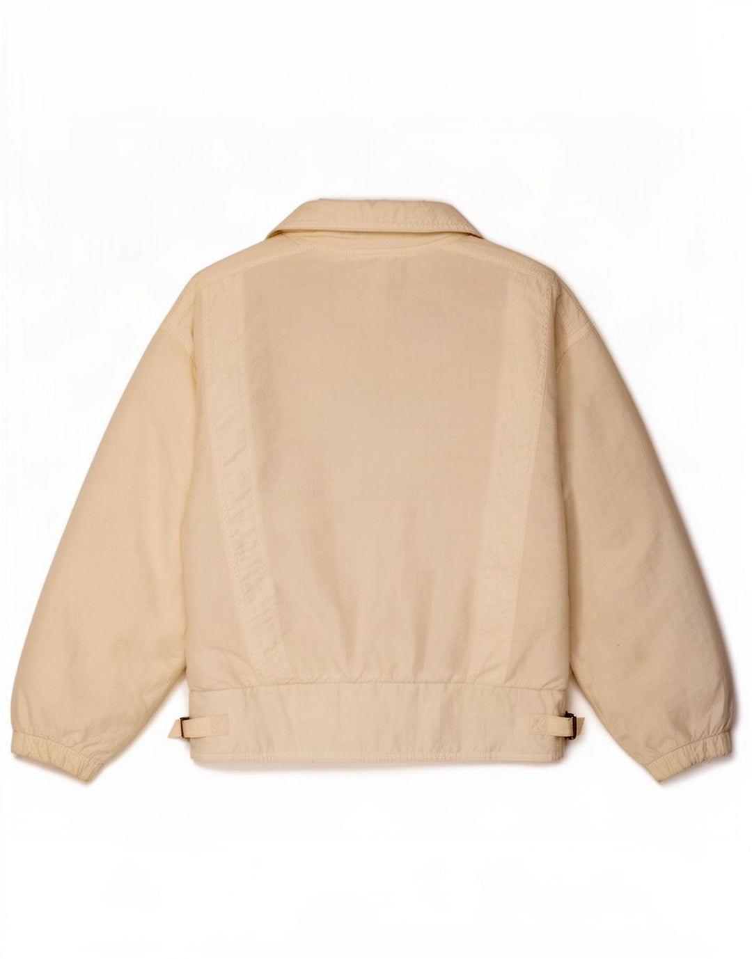 Jaqueta bomber feminina vintage UK 14 grande branca