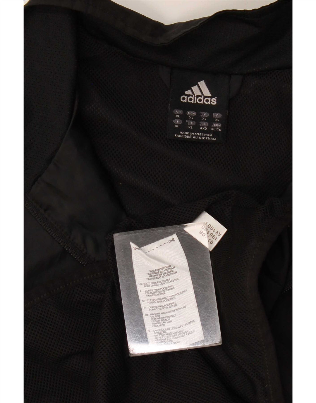 Jaqueta Adidas Mens Treino Top XL Poliéster Preto