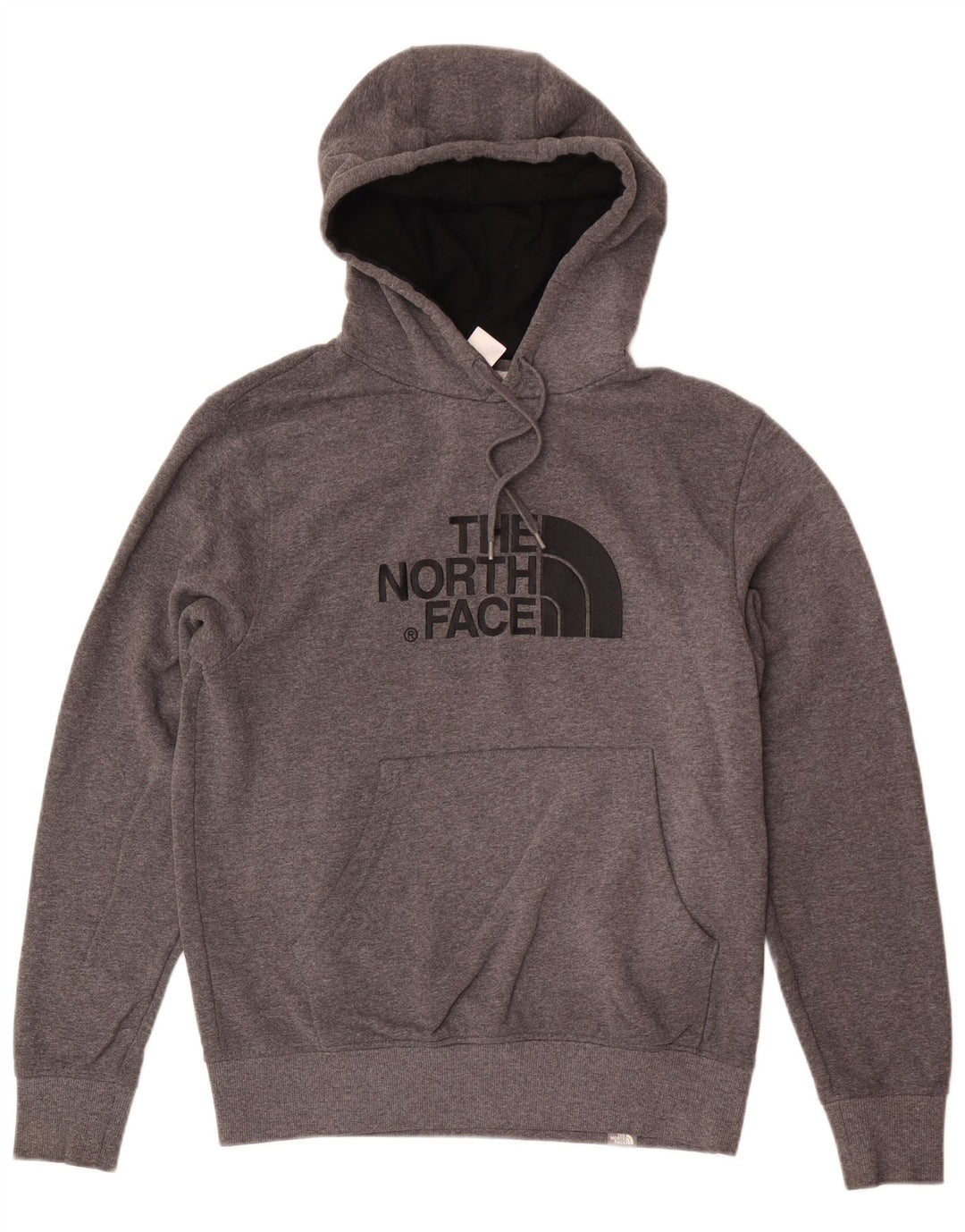 Suéter com capuz masculino The North Face Graphic Regular Fit cinza médio salpicado