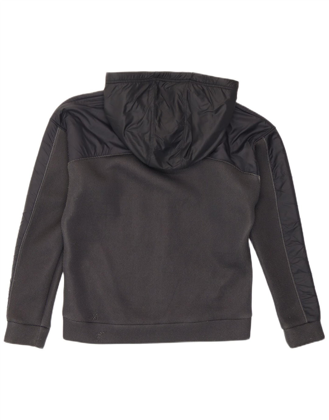 Suéter masculino Under Armour Graphic Zip com capuz pequeno poliéster manchado preto