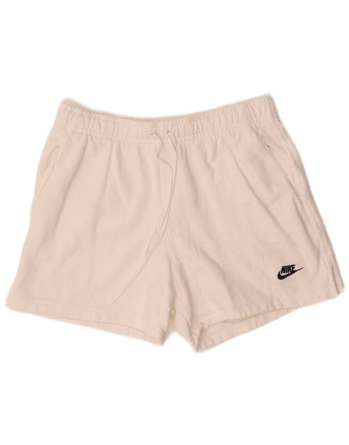 Shorts esportivos masculinos NIKE XL branco algodão