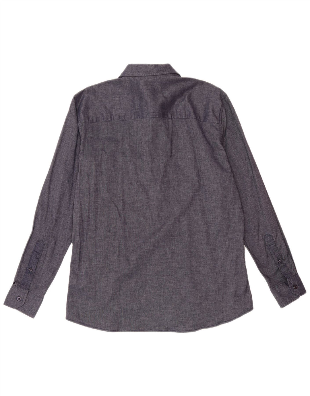 Camisa masculina AVIREX algodão azul médio