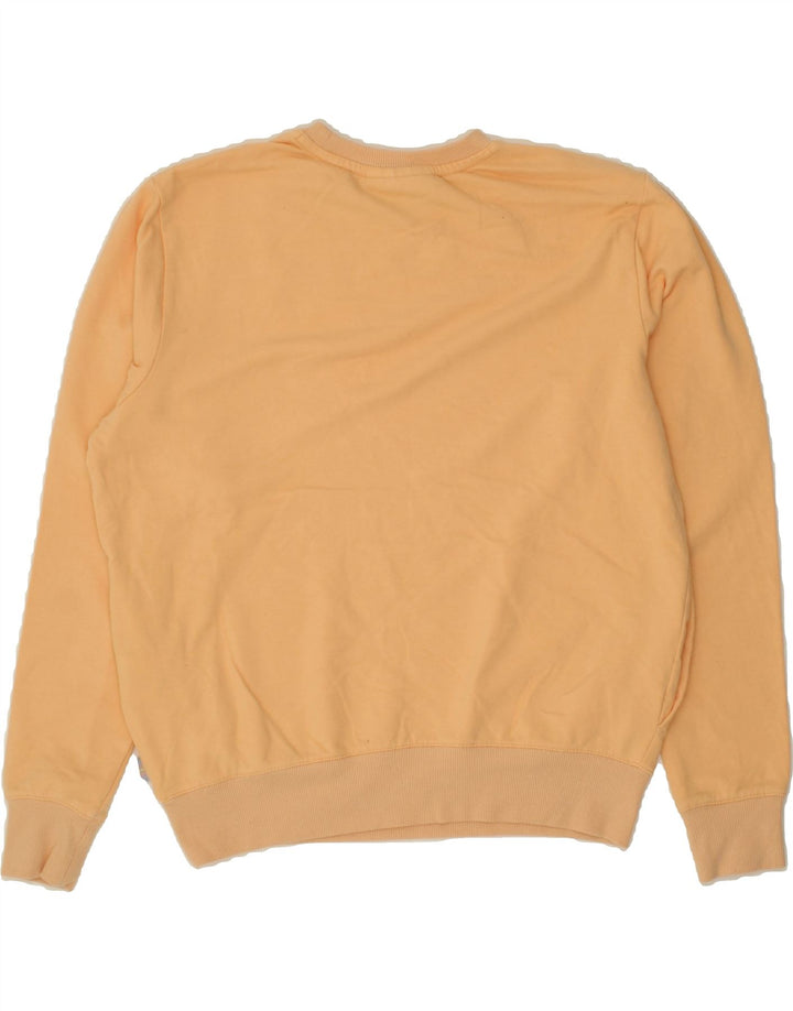 FILA Mens Sweatshirt Jumper Small Beige Cotton Vintage Fila and Second-Hand Fila from Messina Hembry 