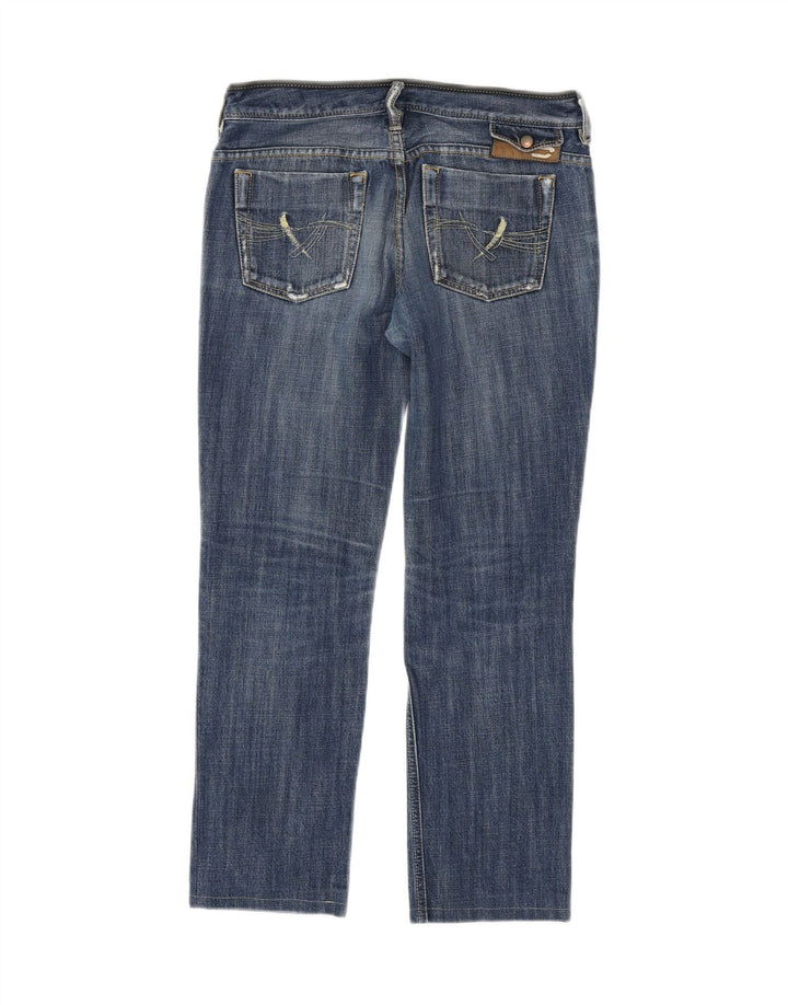 Diesel feminino BEBEL Slim Jeans W28 L27 Azul Algodão