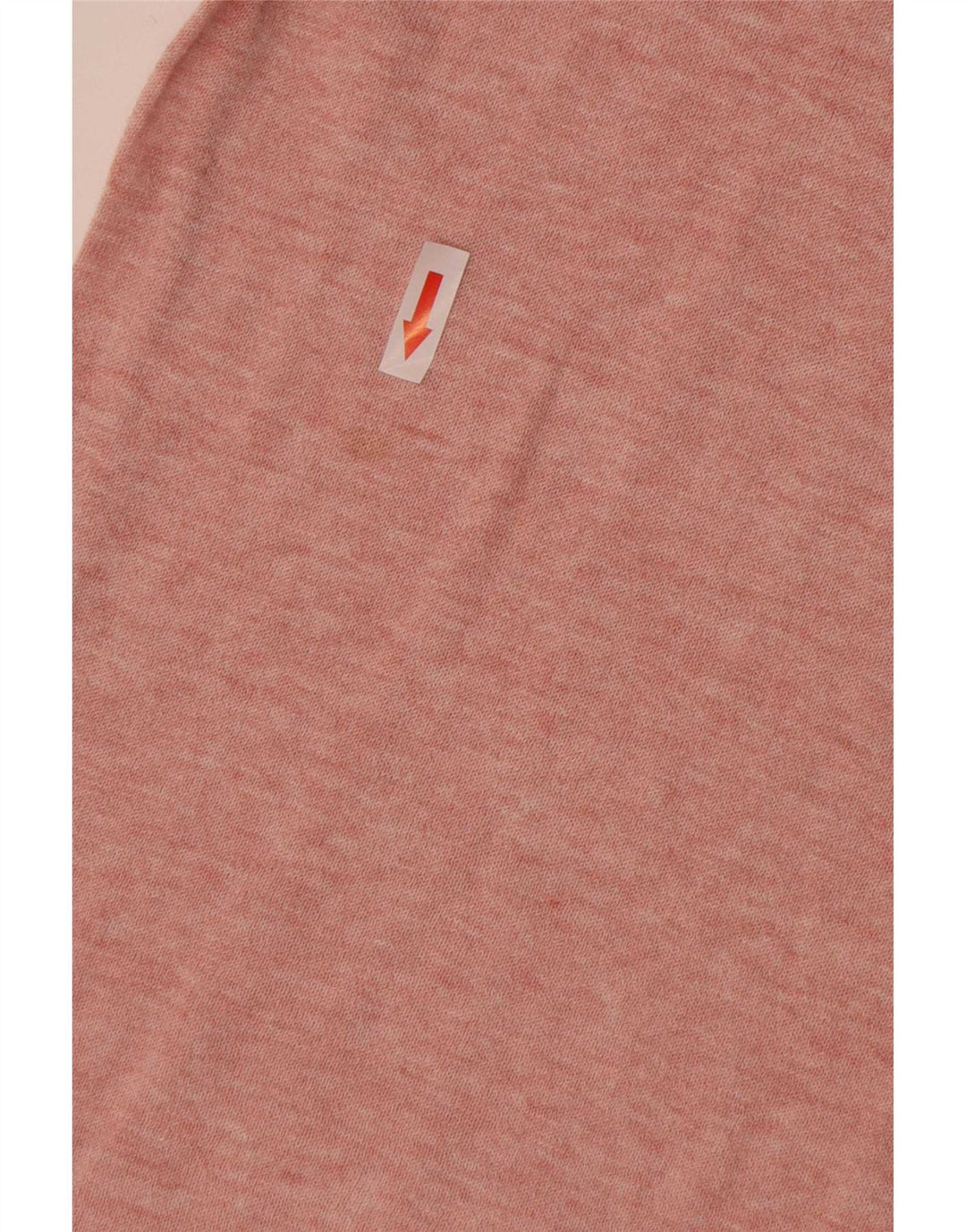 Camiseta masculina Zara Top médio poliéster manchado rosa