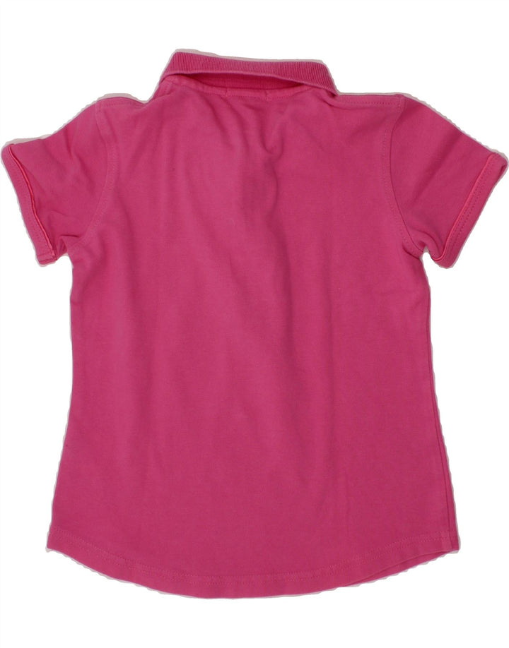 SUN68 Girls Polo Shirt 5-6 Years Pink Cotton Vintage Sun68 and Second-Hand Sun68 from Messina Hembry 