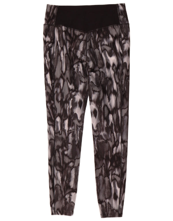 Leggings Nike Dri Fit UK 14 Médio Cinza Animal Print