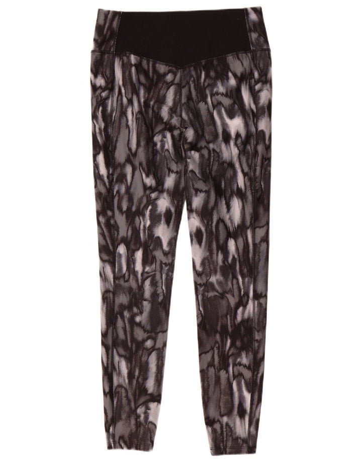 Leggings Nike Dri Fit UK 14 Médio Cinza Animal Print