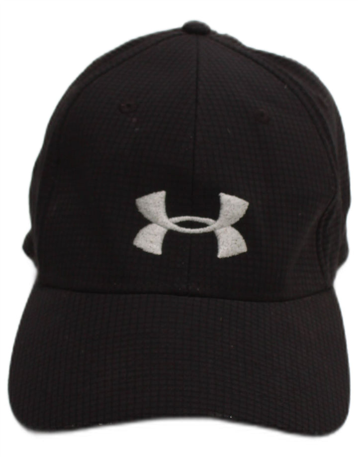 Boné de beisebol gráfico masculino Under Armour médio/grande poliéster preto