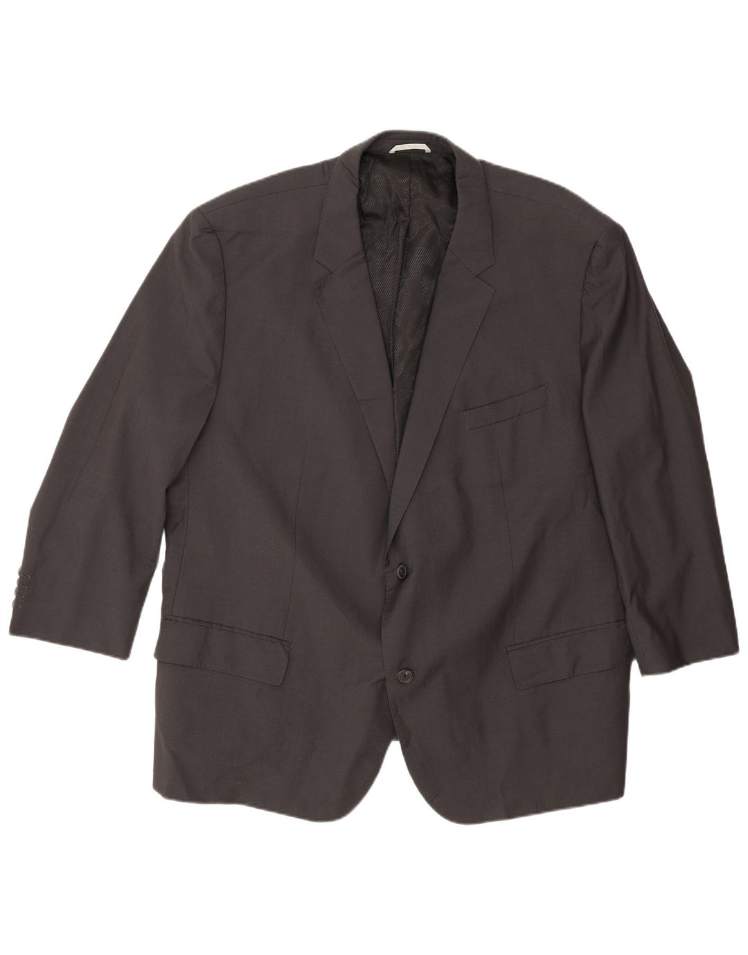 Jaqueta blazer masculina Hugo Boss Guabello 2 botões tamanho 56 lã virgem cinza